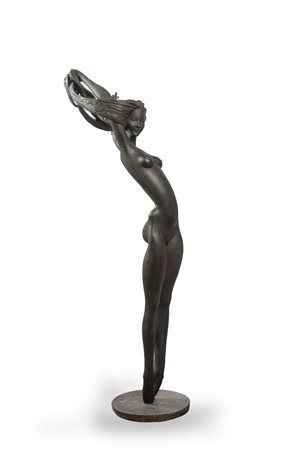 Sergio Capellini (1942 - ) La danzatrice - Opera firmata alla base: "S....