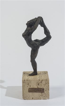 Pina Silvani (1946 - ) La danzatrice - Presente etichetta con firma sulla...