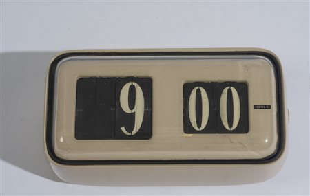 Gino Valle (1923 - 2003) Orologio elettromeccanico, mod. "Cifra 5" - Per...