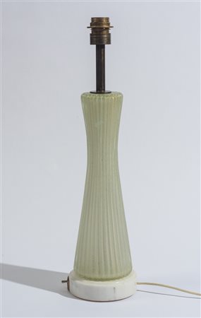 Ercole Barovier & Ferro Toso (XX secolo - ) Lampada da tavolo Anni '40 del XX...