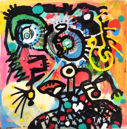 Paul Kostabi “Sam I Am” 2025