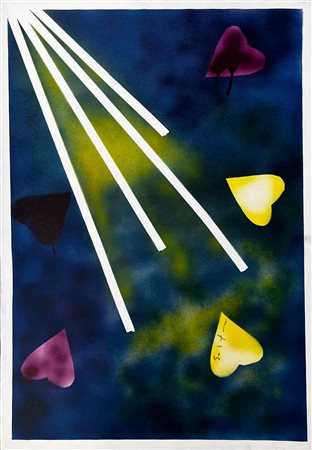 Mario Schifano “Senza titolo” 1976-80