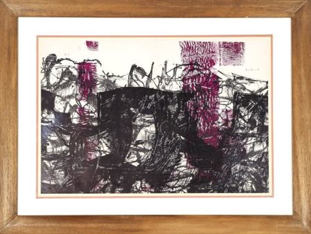 Jean Paul Riopelle “Derrière le miroir” 1968