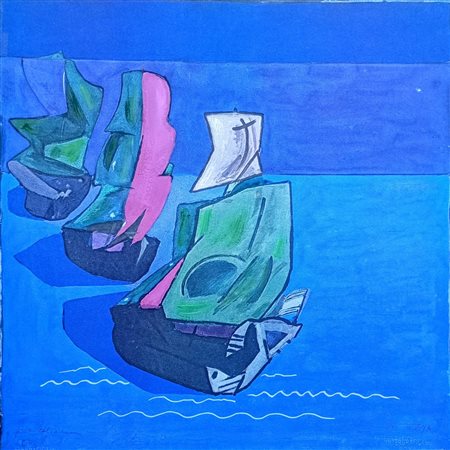 Josè Ortega “Caravelle sui mari di luna chiara di avventure”