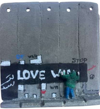 Banksy “Love Wins (The Walled off Hotel)”