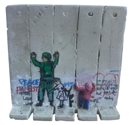 Banksy “Girl Frisking Soldier (The Walled off Hotel)”