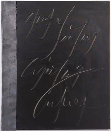 Alfredo Rapetti Mogol “Scrittura con Piombo” 2010