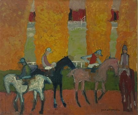Annie Proszynska “Corsa di cavalli”