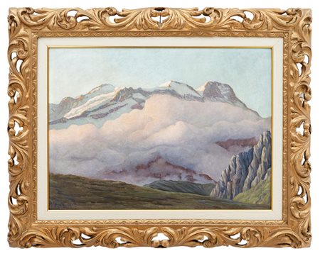 Angelo Abrate - "La montagna luminosa  1925"