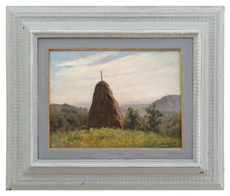 Giuseppe Menozzi - "Il pagliaio 1940"