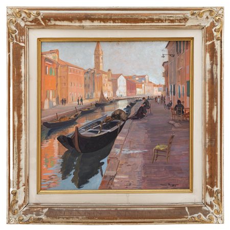 Mario Broggi - "Rio Giudecca - Burano"