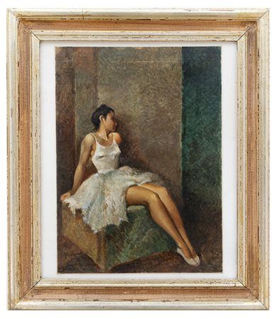 Firmato G.Cavalleri - "La ballerina"
