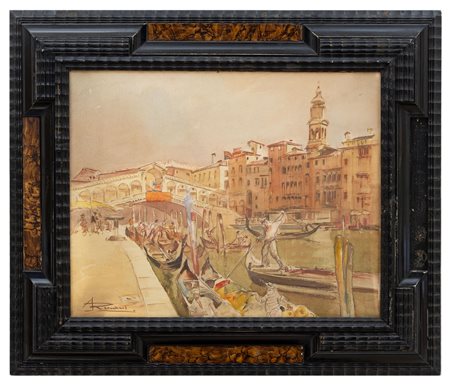 Ernesto Giuliano Armani - "Canal grande a Venezia"