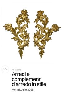 #184: Arredi e complementi d'arredo in stile