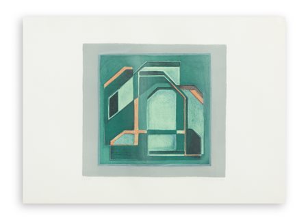MARIO RADICE (1898-1987) - Senza Titolo (Tavola 1), 1971
