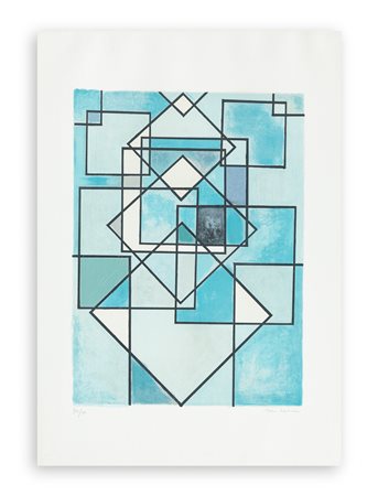 MARIO RADICE (1898-1987) - Senza Titolo (Tavola 2), 1971