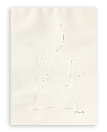 HANS RICHTER (1888-1976) - Senza Titolo (Bianco), 1970