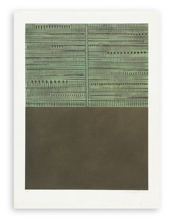 ARNALDO POMODORO (1926-2025) - Immagine con risvolto, 1977