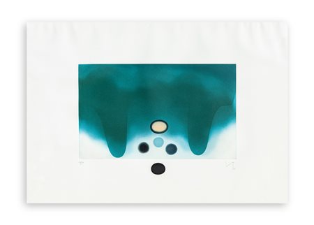 VICTOR PASMORE (1908-1998) - Green darkness, 1986