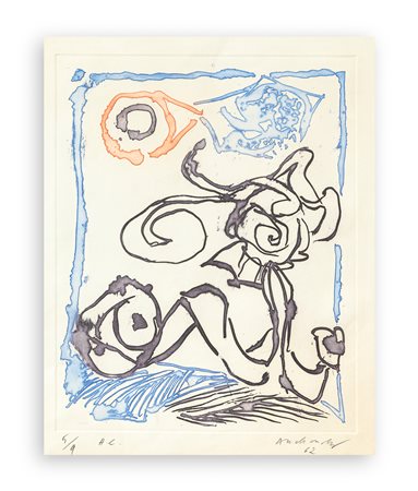 PIERRE ALECHINSKY (1927) - Morsures IX, 1962