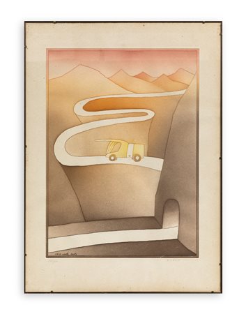 JEAN-MICHEL FOLON (1934-2005) - Senza Titolo (Evasion)