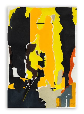 MIMMO ROTELLA (1918-2006) - Senza Titolo