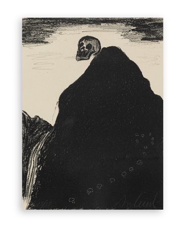ENZO CUCCHI (1949) - La Divina Commedia. Caronte, 2011