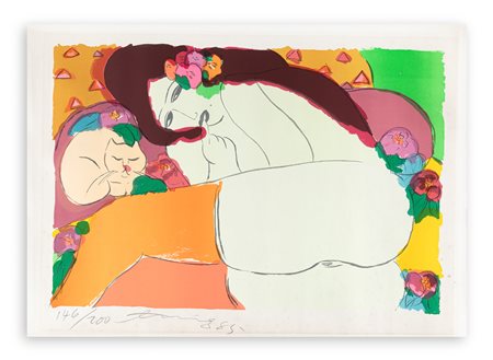 WALASSE TING (1929-2010) - Senza Titolo, 1985