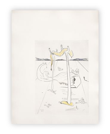 SALVADOR DALÌ (1904-1989) - Senza Titolo, 1974