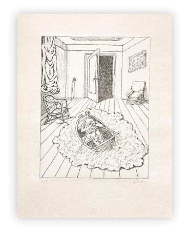GIORGIO DE CHIRICO (1888-1978) - Il ritorno di Ulisse, 1973