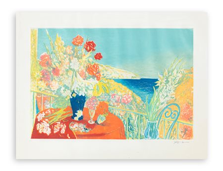 ALIGI SASSU (1912-2000) - I fiori di Cala San Vicente, 1983