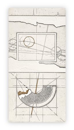 WALTER VALENTINI (1928-2022) - Le misure, il tempo I, 1992