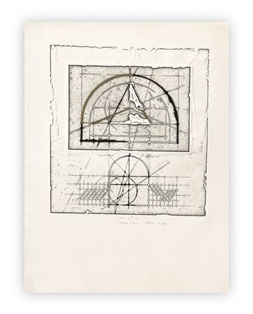 WALTER VALENTINI (1928-2022) - Progetto I, 1987