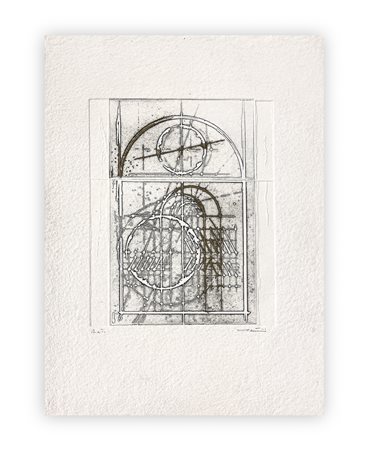 WALTER VALENTINI (1928-2022) - La porta del tempo, 1986