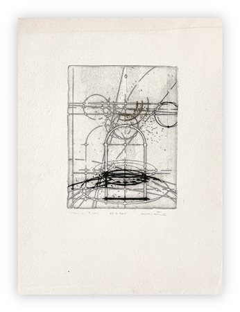 WALTER VALENTINI (1928-2022) - La città ideale, 1990