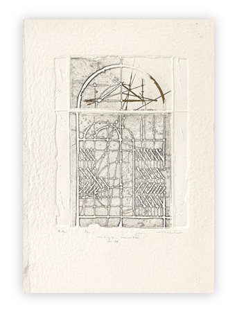 WALTER VALENTINI (1928-2022) - La porta del tempo, 1987