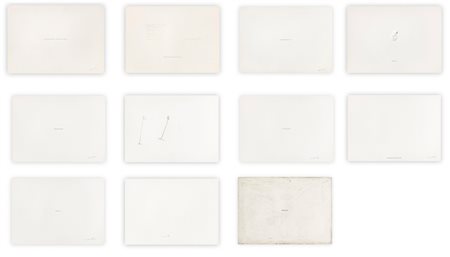 PIER PAOLO CALZOLARI (1943) - Senza Titolo, 1975