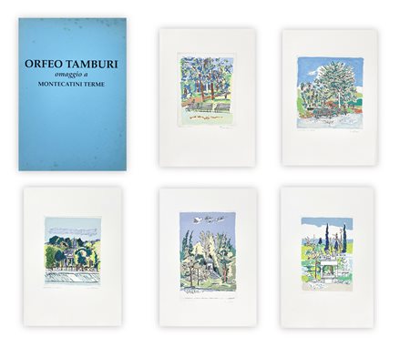 ORFEO TAMBURI (1910-1994) - Omaggio a Montecatini Terme