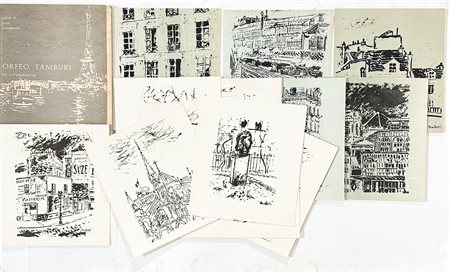 ORFEO TAMBURI (1910-1994) - Orfeo Tamburi. 12 litografie, 1964