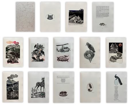 VALERIANO TRUBBIANI (1937-2020) - Duello tra segno e parola, 1993