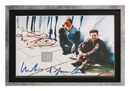 Christo e Jean Claude, Wrapped Reichstag foto con tessuto