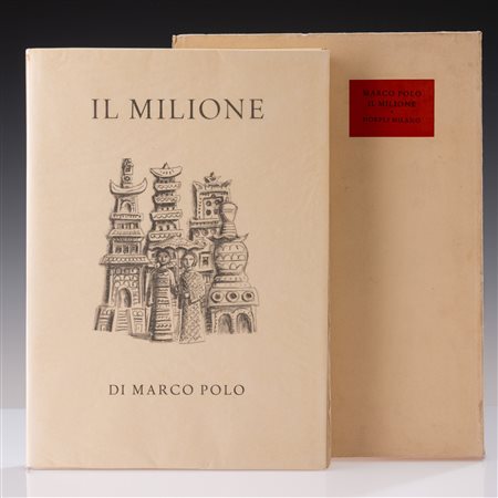 Massimo Campigli, Il milione di Marco Polo Es. 66/150. Contiene 30 litografie...