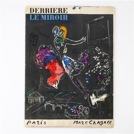Marc Chagall 1887 Lëzna (BLR)-1985 Saint-Paul-de-Vence (FR), Derriere le...