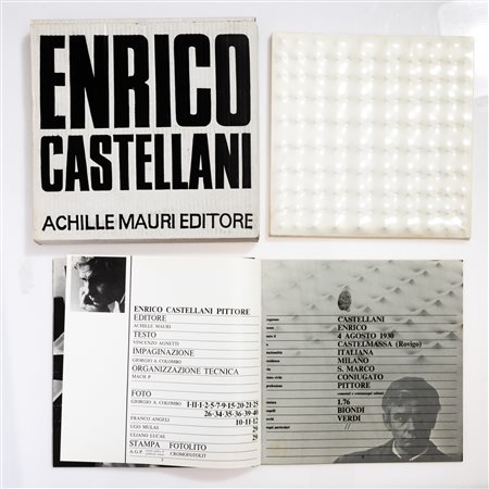 Enrico Castellani 1930 Castelmassa (RO)-2017 Viterbo, Enrico Castellani...