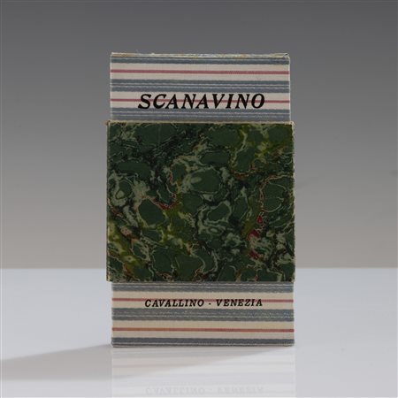 Emilio Scanavino 1922 Genova-1986 Milano, Forse no Es. 58/200. Leporello con...