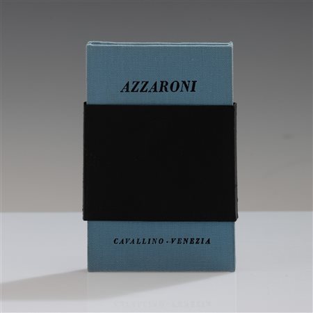 Giorgio Azzaroni, Suoni della pioggi dell'Est Es. 6/200. Leporello con...