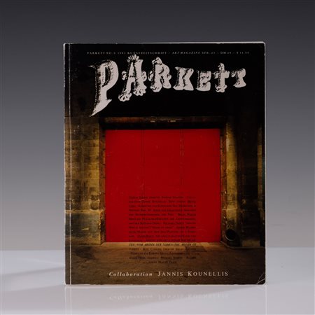 Jannis Kounellis 1936 Pireo (GR)-2017 Roma, Parkett Rivista, N.6, 1985. Es....