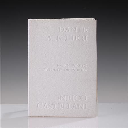 Enrico Castellani 1930 Castelmassa (RO)-2017 Viterbo, Io son venuto al punto...