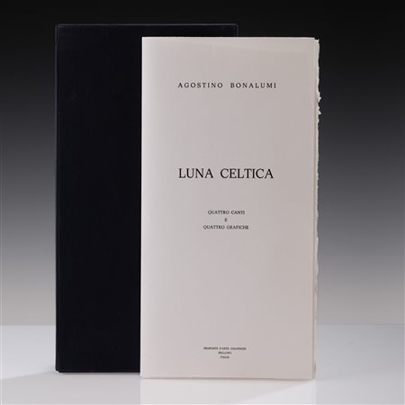 Agostino Bonalumi 1935 Vimercate-2013 Desio, Luna celtica Es. 63/110. Libro...