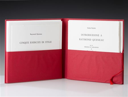 Giulio Paolini - Raymond Queneau, Cinque esercizi di stile - Introduzione a...